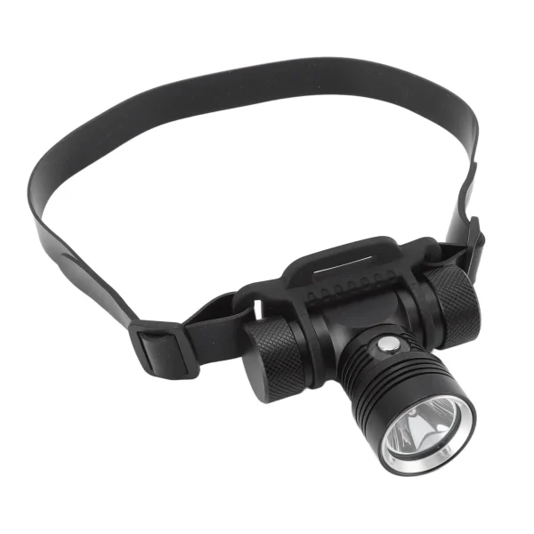 "Head Lamp Super Bright Diving Head Lights V20 IS - Waterproof, Rechargeable, and Super Bright LED for underwater diving and outdoor adventures."