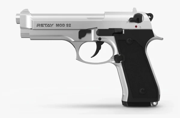 Retay mod 92 chrome Blank Gun