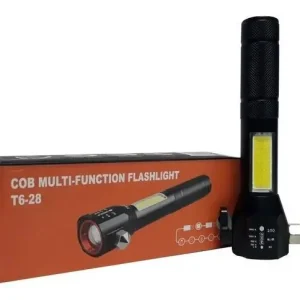 Torch COB multi-Function Flashlight T6-28