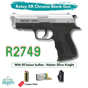 Retay XPro Chrome Blank Gun Combo