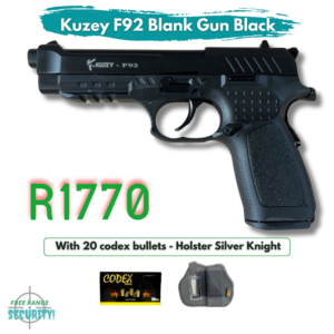 Kuzey F92 blank gun combo with 10-Blank Bullet