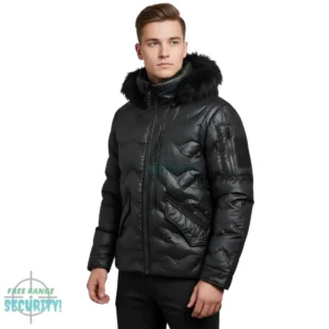 Ultra Waterproof jacket Black puffer outerwear
