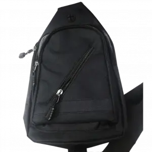 Shoulder Bag Black - Mens Bag 1 Shoulder Men Black Bag for anywhere useable